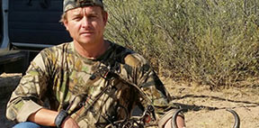 Ben Bouer with Springbuck